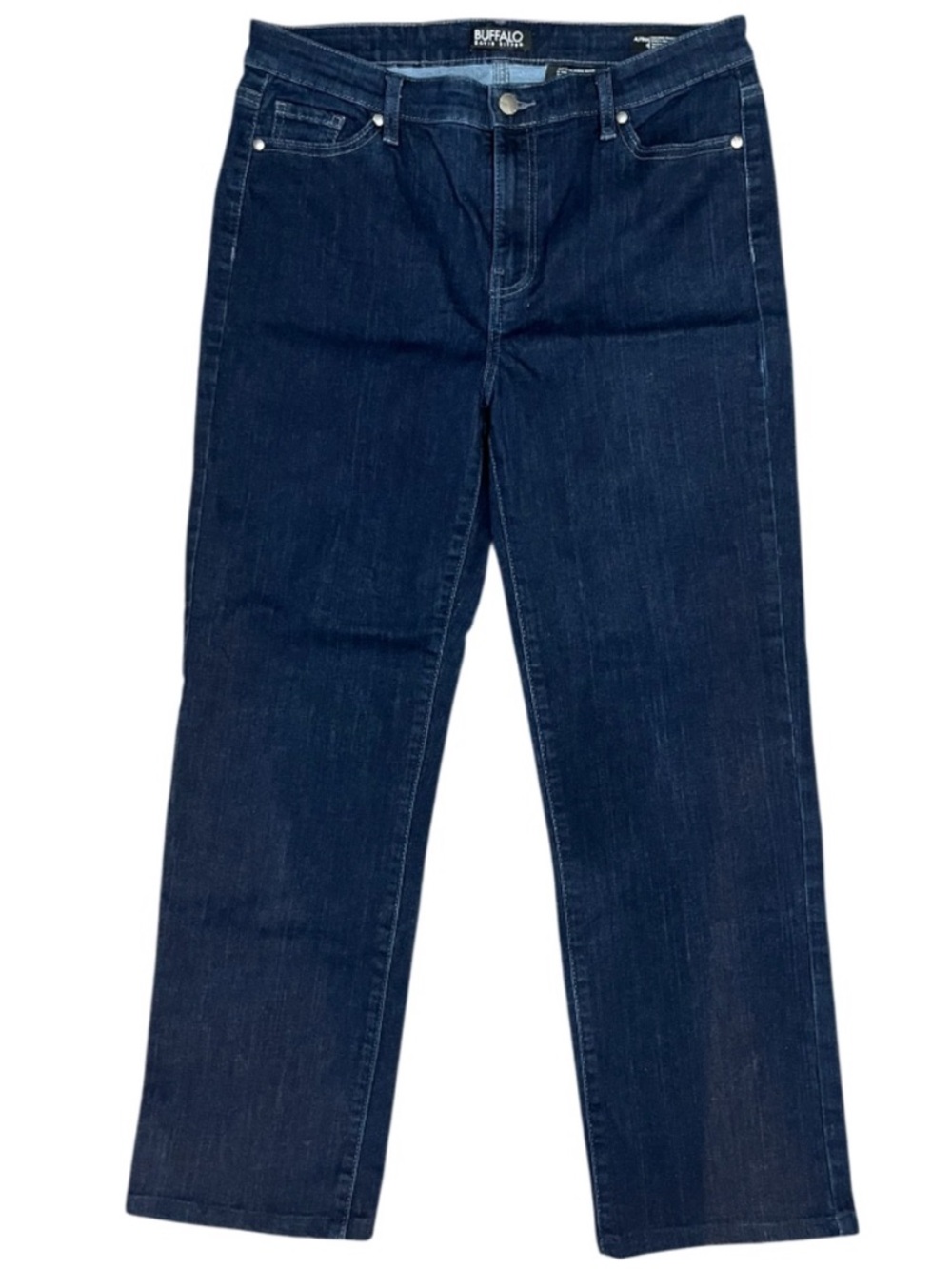 Buffalo David Bitton Alyssa Dark Wash Straight Leg Jeans Size 8